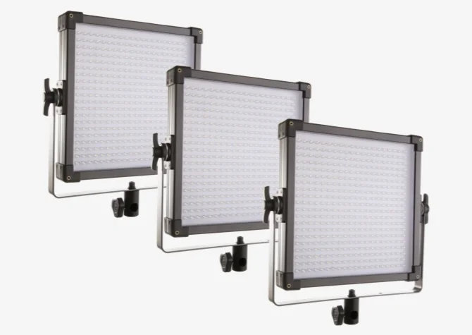  Kiralık F&V K4000S Bi-Color 3’lü LED Panel Işık Seti